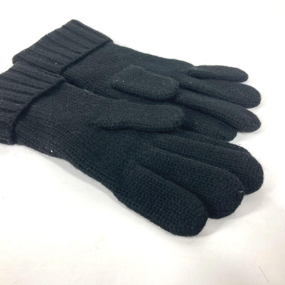 CHANEL NO5 logo gloves Accessories gloves Cashmere Black/blue