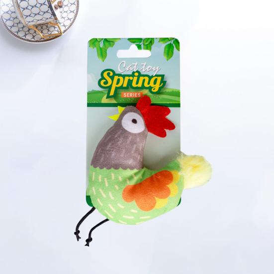 Plush Toy Enhance Bonding Reduce Furniture Damage Durable Bite-resistant Toy for Kittens