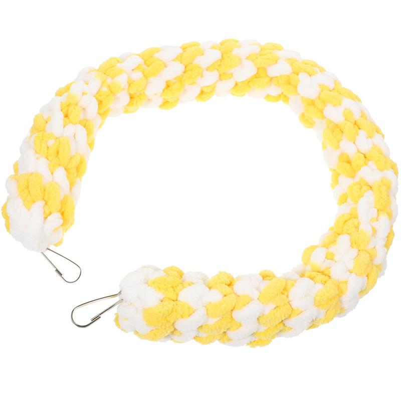 Cotton Rope Toy Climbing Rope For Bird Rope Perch Lizard Climbing Toy Small Pet Rope Toy Hamster Cage Decor Pet Swing