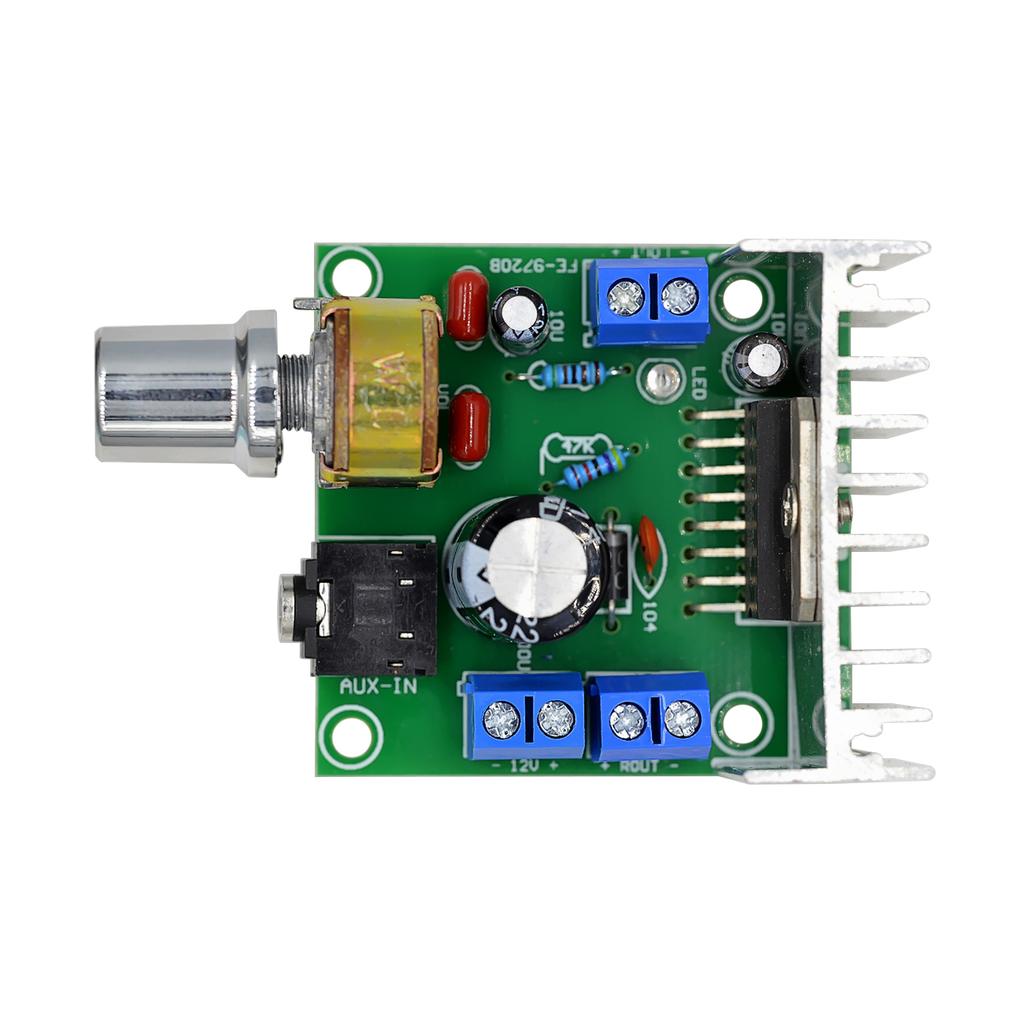 TDA7297 Power Amplifier Board Power Amplifier Board Dual-channel Noise-free 12V Power Amplifier Board Fe-9720b