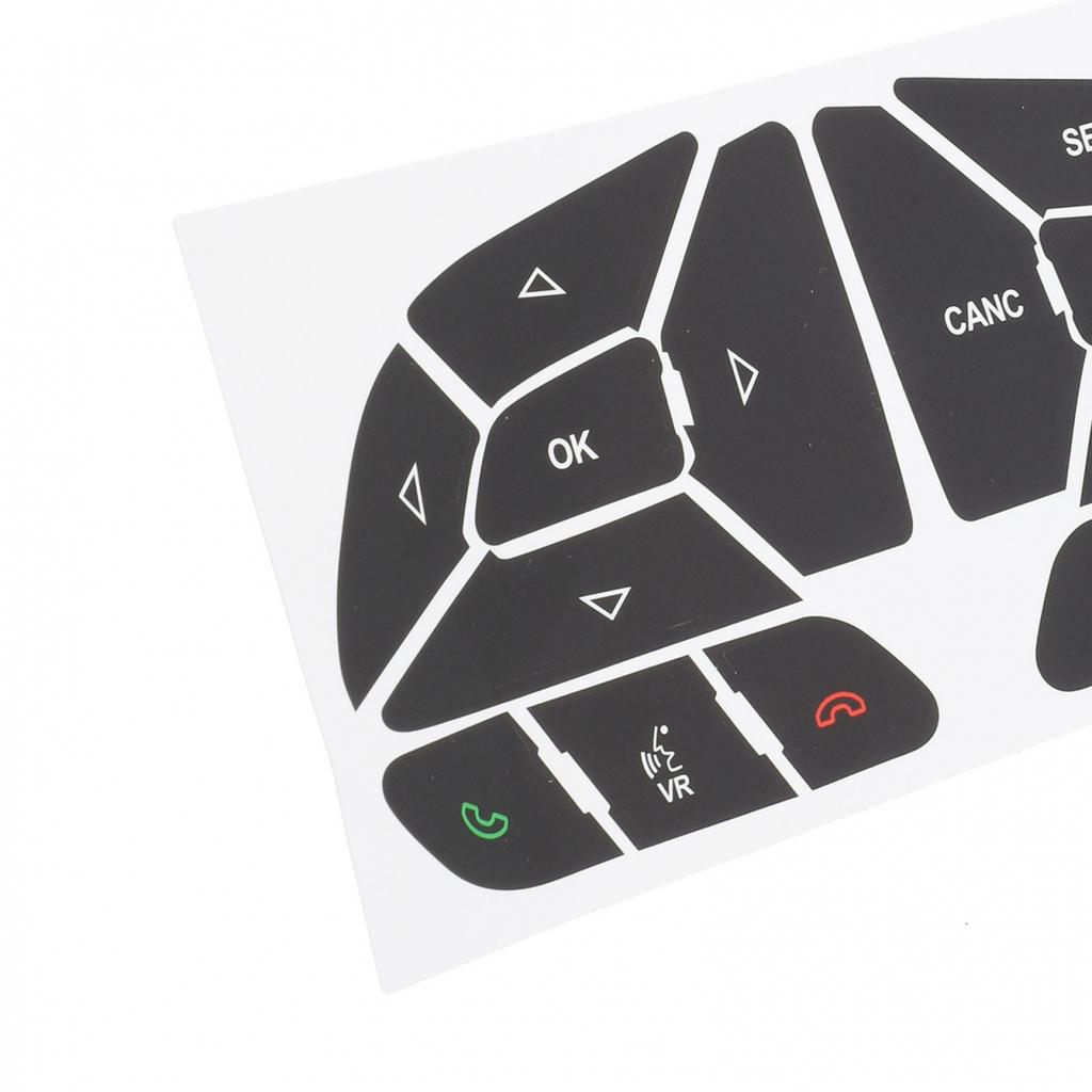 Stylish Button Repair Decals For DODGE CHARGER 2016-2022 Steering Wheels