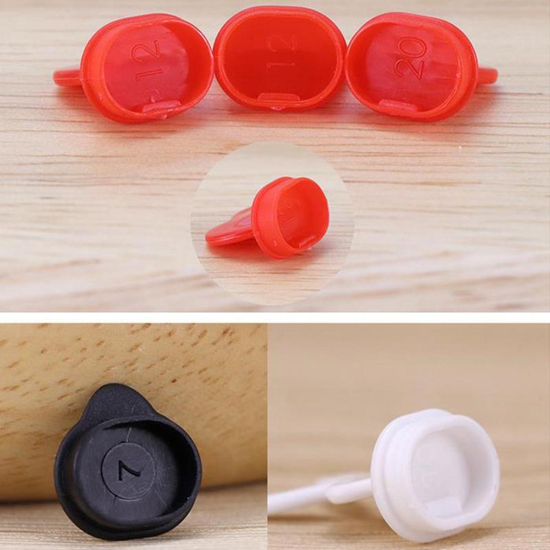 Disposable Coffee Cup Lids Stoppers Injection Caps Heart-Shaped Circle Plug Takeaway Packing Milk Tea Cups Leak Proof Plug