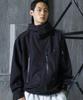 Travel 3-Layer Summit Hood Windbreaker Black