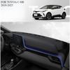 FOR TOYOA C-HR 2018-2025 Car Dash Mat Dashmat Dashboard Mat Cover Sun Shade Dash Board Cover Carpet  Accessories