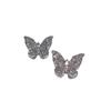 Butterfly-shaped Ear Barrette Women's Non-pierced Earrings with Luxurious and High-end Feel, New Year's Fairy Tale Style Ear Jewelry Stud