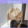 Chic Street Style Pu Bucket Bag For Women 2024 Fashionable Casual Commuter Handbag