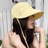 Adjustable Sunscreen Hat Breathable Wide Brim Hat Casual Baseball Cap Outdoor Beach Travel