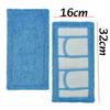 1/2pc Reusable Mop Pads Compatible Washable Microfiber Cleaning Pad Replacement Spare Parts Home Cleaning Mopping Head Pad