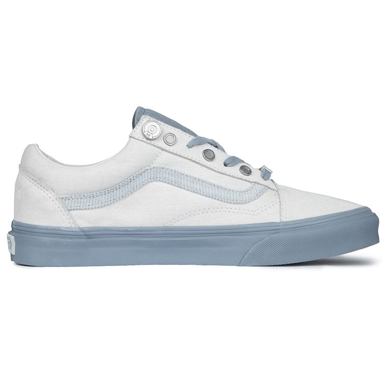 Vans C2H4 X  Old Skool Casual Sneakers Special Shoe Box Low Top Unisex Sneakers Gray White VN0A7Q2J628(S-BOX)