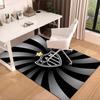 Love For Atlético  Printed Area Rug for Office, Chair Rug, Decorative Carpet Floor Mat, Large Size Fan gifts Christmas gifts