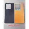 X678B Back Cover Add Camera Frame For Infinix Note 30 Pro X678B Battery Cover Rear Glass Battery Door Housing Replacement Parts