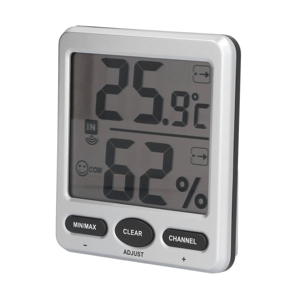 Wireless Thermometer Hygrometer Digital Temperature Humidity Monitor for Indoor Outdoor Baby