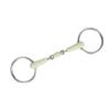 Horse Mouth Bit Stainless Steel Ring Middle Rubber Rustproof Loose Ring Horse Mouth Bit