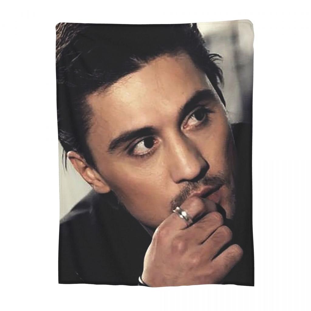 Hearmny Dima Bilan Blanket Flannel Sofa Throw Blanket Portable Throw Blankets for Couch Bedding Office Throws Bedspread Quilt