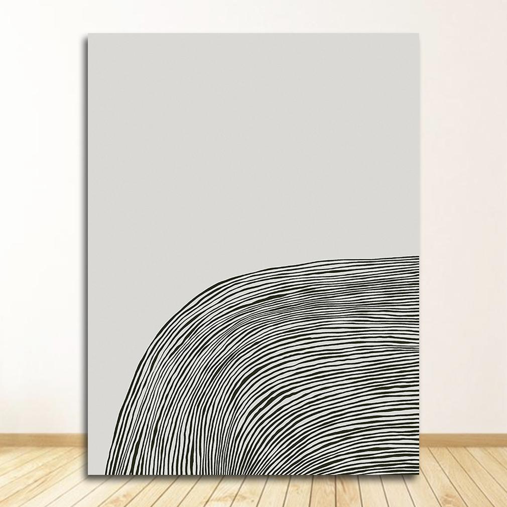 Print Wall Art Pictures Living Room Home Decor Abstract Scandinavia Trendy Boho Beige Colors Minimalist Canvas Painting