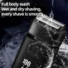 Electric Razor for Men 2 Speeds Bald Head Shaver Beard Trimmer with LED Display Rechargeable Wet Dry Shaving Machine