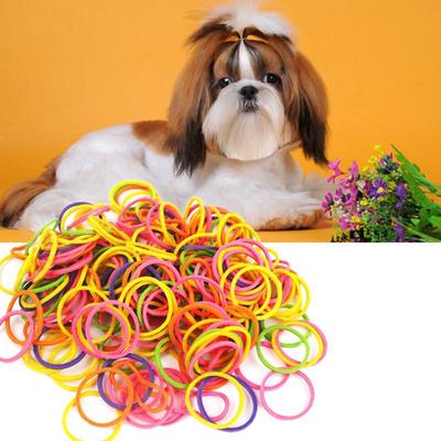 1 borsa di elastici per animali domestici, accessori per la toelettatura dei cuccioli di cane e gatto