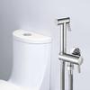 Goudmessing Bidetkraan Zwart Handdouche Toilet Bidet Badkamerset Shattaf Spuitmond Draagbaar Hygiënische Douche Grijs