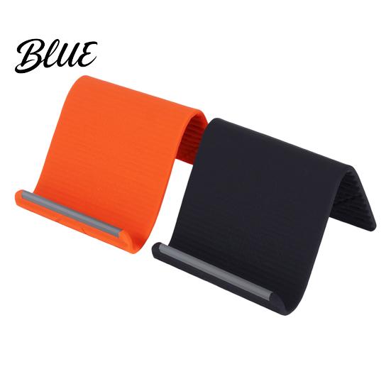 Ergonomic Phone Holder Mobile 360-Degree Flexible Silicone Stand Foldable Anti-Slip Tablet Laptop for Travel Office Desk Bed Use 360 Degree