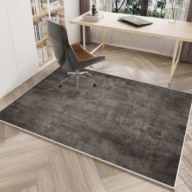 Modern Geometric Rug, Durable Non-Slip Living Room Mat, Dressing Room & Study Swivel Chair Floor Pad For Home Decor