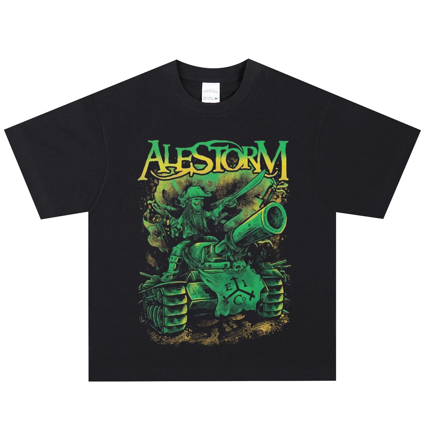 Alestorm T-Shirt, Soft Fabric Casual Daily Wear M