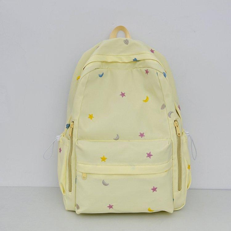 Schoolbag Summer School Bag Female Junior High School Student Niche ins Large Capacity Backpack Japanese Travel College Student Backpack