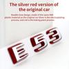 Suitable for Mercedes Benz rear letter sticker C63S GT63S S63LGLE53 SL63S modification W205 W206 C190 X290 W167 black red versi WD1