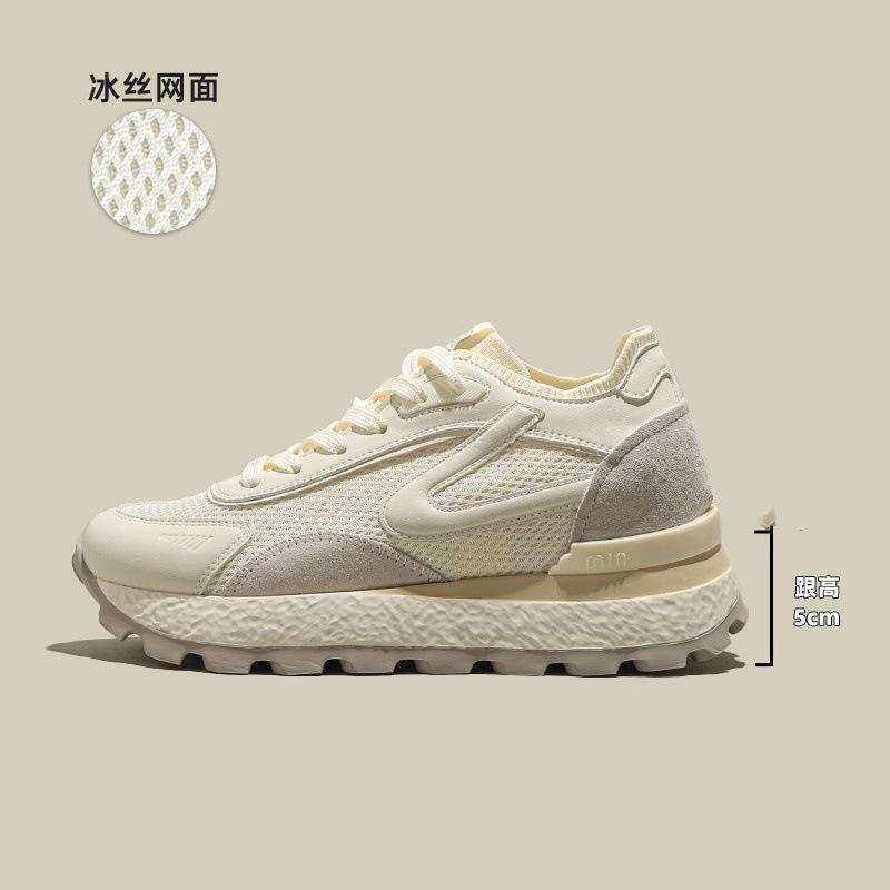 Mesh Breathable Women's Summer New Versatile Casual Sports Small Dad Shoes Women