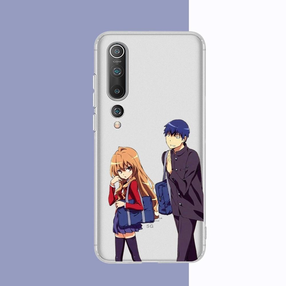 Toradora Taiga Aisaka anime Phone Case For Samsung S 20 21 22 23 for Redmi Note7 8 9 10 for Huawei P20 30 40 Clear Case