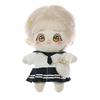 Niannyyhouse 20cm Plush Clothes Pink JK Dress Set Cotton Doll Outfit