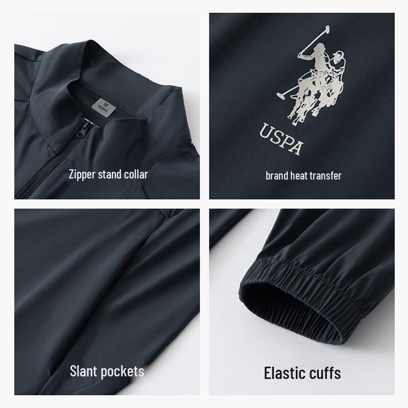 U.S. Polo Assn. Leichte Sonnenschutzjacke für Herren