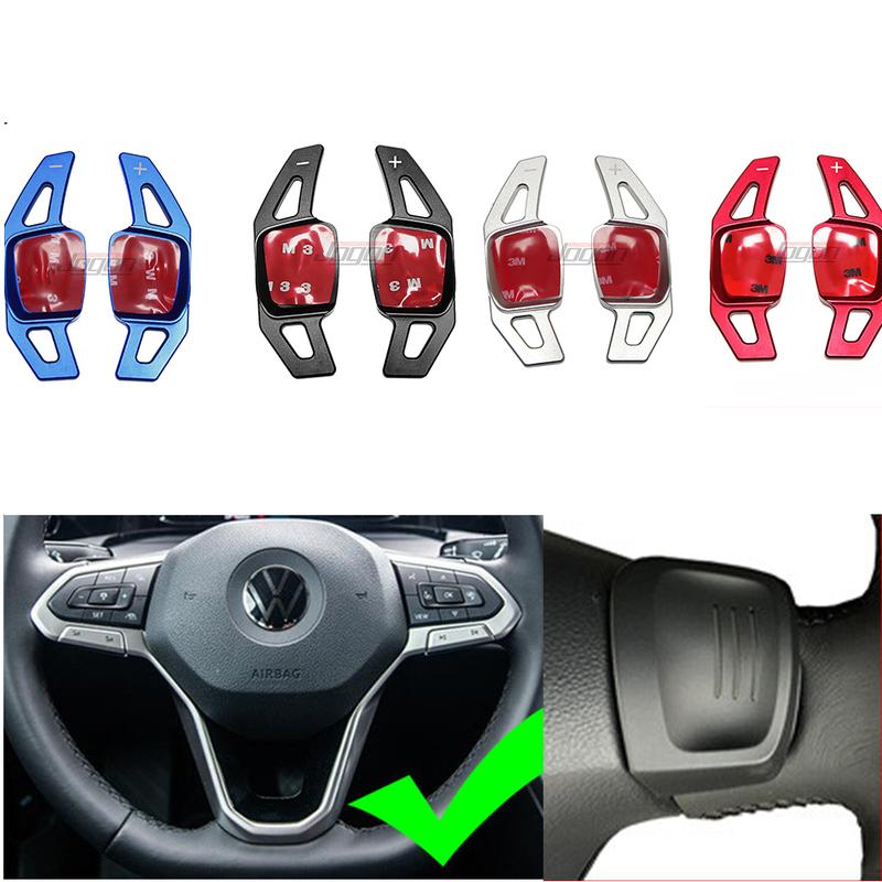 Vites Paddle Volkswagen Golf 7 Alltrack MK7 Passat B8 VW Varyant Tiguan Jetta MK6 Araba direksiyon DSG Shifter Uzatma