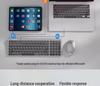 Silent Bluetooth Wireless 2.4G Ergonomic Curved Keyboard for Office