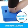 KNEEPAD Kniepolster Kniekissen Knieunterlage Knieboard Knieschoner Kniematte