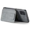 For Samsung Galaxy A51 4G SM-A515 Case Card Holder Leather Coated TPU Phone Cover