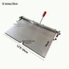 Manual Foot-Operated Creasing Machine for Leather Edges, New Model - Available in 12", 14", 16", 20", 24", and 32" Sizes