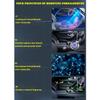 Car Air Freshener, Odor Energy Rotating Air Purifier Diffuser for Home Office