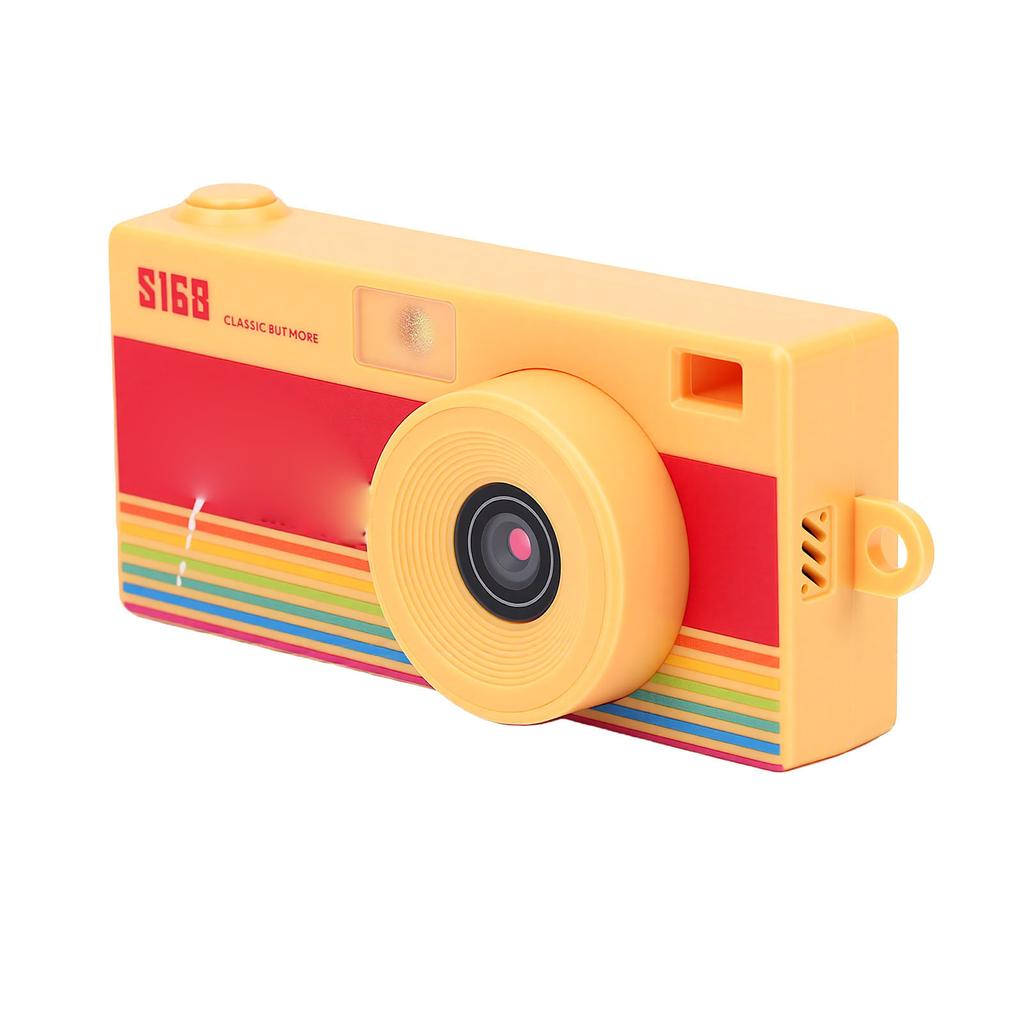 Keychain Digital Camera 1.47 Inch Screen 2K 12MP Auto Focus Retro Style Small Video Camera for Travel Sports School