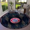 FC Bayern Munchen Round Area Rug,Carpet Rug for Living Room Bedroom Sofa Playroom Decor,Non-slip Floor Mat