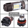 One+lifestyle HS5 Motorcycle LED Headlight Bulb White PCX125/150 JF28 KF12 LETS JF19 Leads (2pcs)