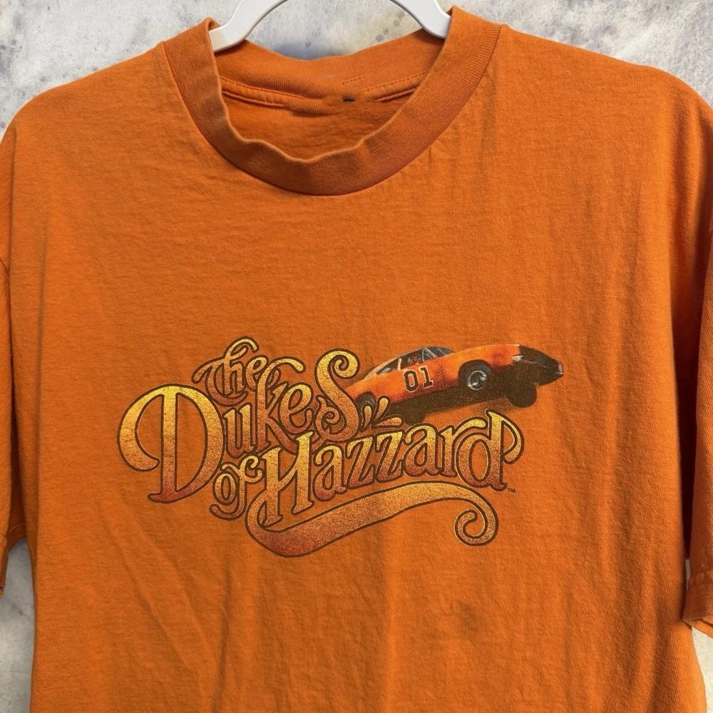 Dukes of Hazzard T Shirt Orange Color Full Size Unisex Unisex T-Shirt XXXXL