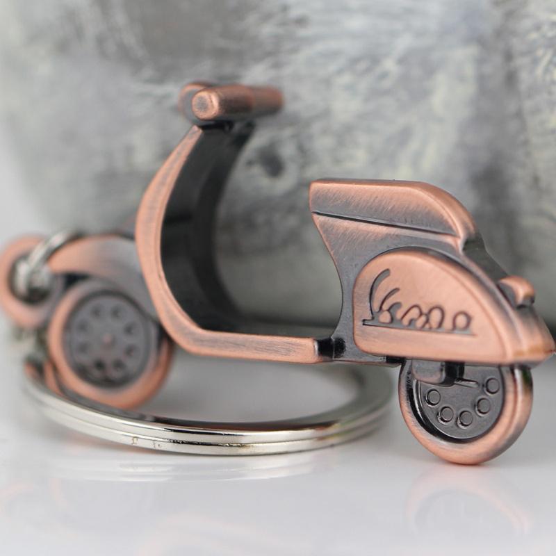 Yeni Yaratıcı Motosiklet Scooter Araba Anahtarlık Kolye Anahtarlık