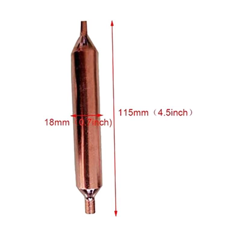 For M10K 30 Refrigeration Filter Dryer, 115x18mm Copper Molecular Sieve, HVAC System Accessories