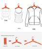 Portable Aluminum Multi-functional Non-slip Folding Travel Hanger