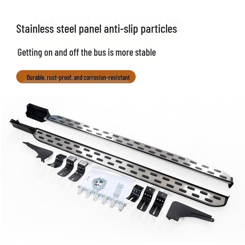 Lincoln Aviator Side Steps & Corsair Running Boards: Stainless Steel Panels for Custom Modifications