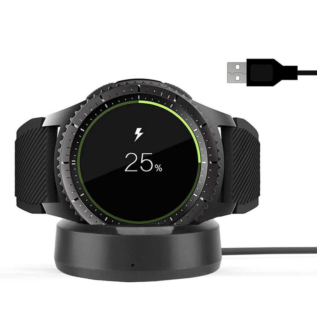 Wireless Charging Cradle Dock Fast Charger For Samsung Galaxy Gear Sport Watch