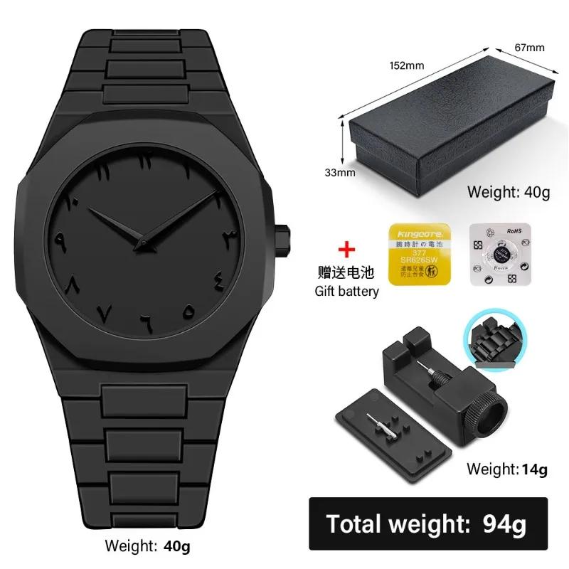 2026 New Modern Simple Creative Sports Watch Casual Design Business Waterproof Quartz Watches Gift for Men Reloj Hombre