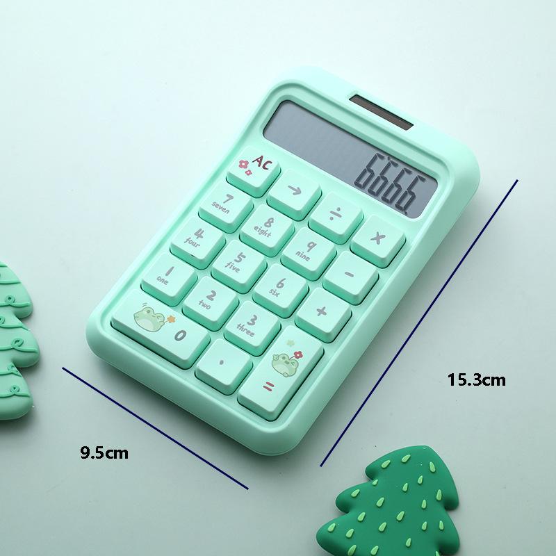 Scientific Calculator Office Commercial Transparent Dopamine Calculator Cute High-Value Calculator School Teaching Supplies Financial Accounting Tools