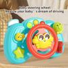 Baby Toy Simulation Steering Wheel Toy Cartoon Crab Toys Baby Simulator Car Early Education Toy With Music Light Vocal Toys Gift
