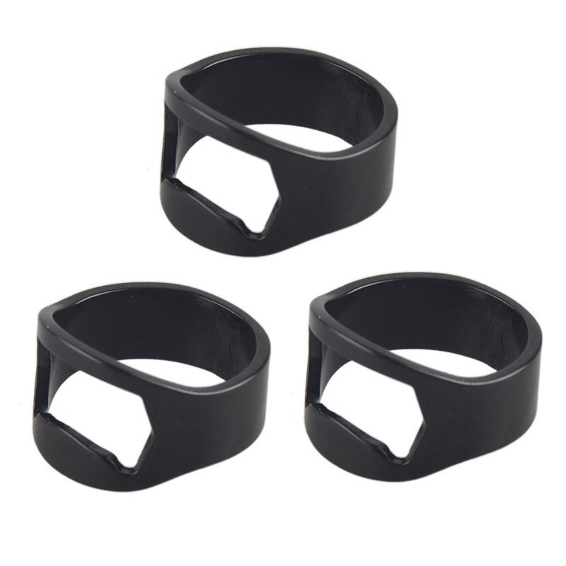 3pcs Creative Versatile Finger Ring Bottle Opener Bar Beer Tools Home Essential
